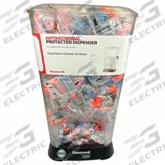 HOWARD LEIGHT BY PIP Earplug Dispenser: Dispenser with Refill, Bell, 33 dB NRR, 400 Pairs, 400 PK (MPN HL400-MXM-30-AM). Key specifications — Earplug Color_Original: Orange; Capacity - Pairs of Earplugs: 400 Pairs; Dispenser Mounting Style - MERCH: Table Top and Wall; Brand: HOWARD LEIGHT BY PIP.