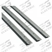 NATIONAL GUARD Door Weatherstripping: Flat Insert, 7 ft Lg, 3 ft Wd, 1 3/16 in Ht (MPN 127NA-36x84). Key specifications — Insert Material: Neoprene; Flange Material: Aluminum; Brand: NATIONAL GUARD.