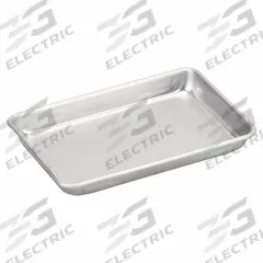 CHICAGO METALLIC Sheet Pan: Sheet Pan Pan, One Eighth Sheet Pan Size, Aluminum, Glazed, Solid (MPN 41805). Key specifications — Bead Closure: Closed Bead; Coating: Glazed; Pan Style: Sheet Pan; Perforation: Solid; Brand: CHICAGO METALLIC; Color: Silver; Material: Aluminum; NSF Certified: No.