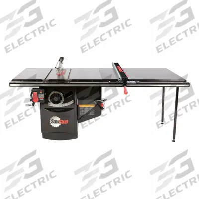 SAWSTOP Cabinet Saw: 230 V AC Volt, 17.8 A Current, 10 in Blade Dia. - Cabinet Table Saws with Automatic Safety Blade Retraction
