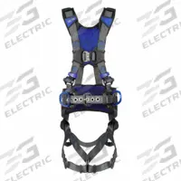 3M DBI-SALA Fall Protection Harness: Climbing/Confined Spaces/Positioning, Crossover Harness, Unisex (MPN 1403207). Key specifications — Gender: Unisex; Harness Color: Gray; Torso Adjustment: Revolver.