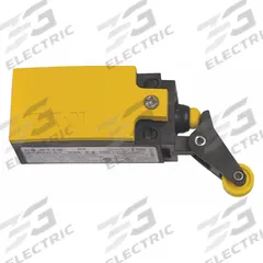 EATON Roller Lever Plunger Limit Switch: LS-Titan Series, 1NO/1NC, Roller Arm Plunger (MPN LSM-11S-LA). Key specifications — Brand: EATON; Manufacturer Part Number: LSM-11S-LA; Series: LS-Titan; Switch Action: Momentary/Momentary; Terminal Connection Type: Cage Clamp.