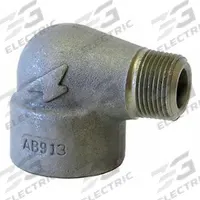 ANVIL Metal Pipe Elbow: 2 in x 2 in, Female NPT Threaded x Male NPT Threaded, 1,500 psi @ 150° F (MPN 0361109705). Key specifications — Maximum Operating Pressure: 1,500 psi @ 150° F; (DO NOT SEND) Manufacturer Location: Globally Sourced.