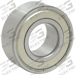TRITAN Angular Contact Ball Bearing: 3206/5206, 2 Rows, Dbl Shield, ABEC 1, Thermoplastic Cage (MPN 5206 ZZ/C3 PRX). Key specifications — Bearing Industry Number: 3206/5206; Brand: TRITAN; Contact Bearing Type: Angular Contact; Matched Bearing Type: Not Matched/Single Bearing; System of Measurement: Metric; Bearing Type: Single Bearing.