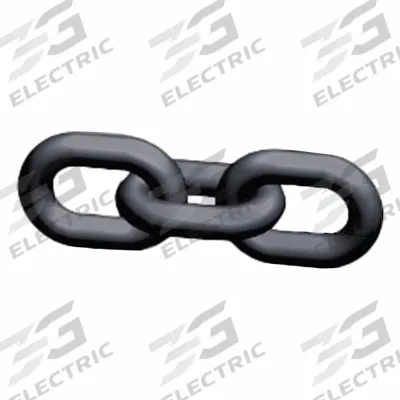 PEWAG Chain: 3/8 in Trade Size, 100 Chain Grade, Alloy Steel, 8,800 lb Working Load Limit - Grade-100 Lifting Chains