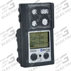 INDUSTRIAL SCIENTIFIC Multi-Gas Detector: IP66/IP67, INDUSTRIAL SCIENTIFIC Ventis MX4, Lithium Ion (MPN VTS-K1232100101). Key specifications — Gas Detected: Sulfur Dioxide; Housing Color: Black; Battery Chemistry: Lithium Ion.