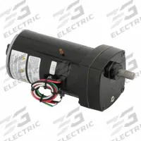 DAYTON AC Gearmotor: Parallel, Single Output Shaft, PSC, TENV, 63 RPM, 46 in-lb Max Torque, 230V AC (MPN 1L520). Key specifications — Inverter Rated: No; Brand: DAYTON; Full Load Current: 0.3 A.