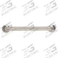 TRIMCO Wall Grab Bar: 24 in Lg, 1 1/4 in Dia, Copper Alloy, Satin (MPN 1198-1-24.710CU). Key specifications — Material: Copper Alloy; Brand: TRIMCO.