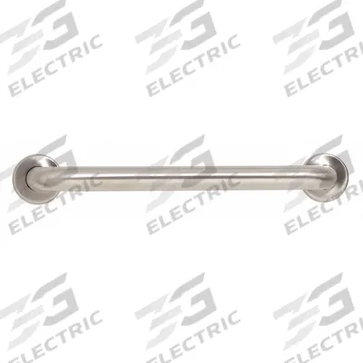 TRIMCO Wall Grab Bar: 24 in Lg, 1 1/4 in Dia, Copper Alloy - Standard Grab Bars