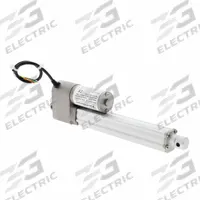 DUFF-NORTON Linear Actuator: LT, 112 lbf Rated Load, 5.9 in Stroke, 24V DC, IP66 (MPN LT100-2-150P). Key specifications — Nut Material: Plastic; Position Feedback Option: Potentiometer.