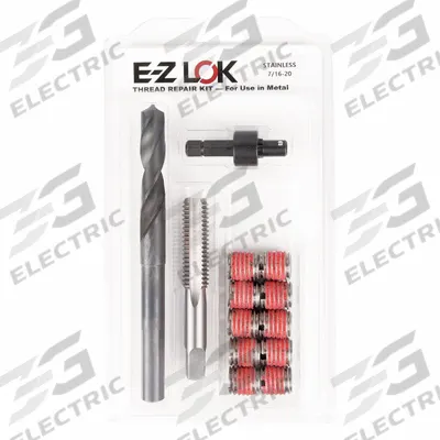 APPROVED VENDOR Self Locking Thread Insert: Std Wall, 7/16"-20 Int Thrd Sz - Self-Locking Insert & Installation Tool Kits