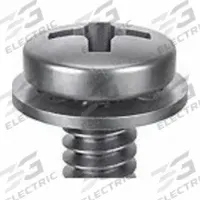 SEMS Screw: Internal Tooth, #4-40 Thread Size, 5/8 in Lg, Stainless Steel, Passivated, Pan, 50 PK (MPN 1-PPI-4C-62). Key specifications — Drive Size: #1.
