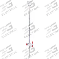 KIMBLE Straight Bore Buret: 5 mL, A, 790 mm, ±0.01 mL, 0.01 mL Inc, Borosilicate Glass (MPN 17110F-5). Key specifications — Closure Included: No; Tolerance: ±0.01 mL; Brand: KIMBLE; Body Material: Borosilicate Glass.