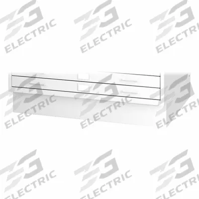 SAFCO PRODUCTS Flat File Cabinet Base: White, 6 in Overall Ht, 38 3/4 in Overall Dp - Bases for Flat File Cabinets