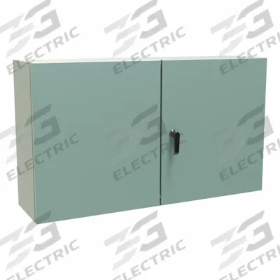 HAMMOND Electrical Enclosure: Steel, 24 in x 42 in x 10 in, NEMA 12/3R, Solid Cover - Steel Dust-Tight Enclosures
