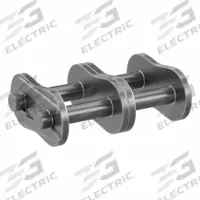 DAYTON Connecting Link: For Std Roller Chains, 60, Double Strand, 3/4 in Pitch, Steel, 5 PK (MPN 2YEF2). Key specifications — Link Type: Connecting.