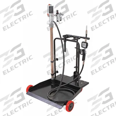 WESTWARD Air Drum Pump Kit: 3:1, 3.7 gpm Max. Flow Rate - Mobile Drum Pump Packages