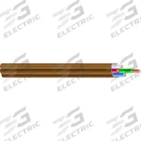SOUTHWIRE Thermostat Wire: 18 AWG Conductor Size, 4 Conductors, 250 ft Overall Lg, 150 V Volt (MPN 553046607)