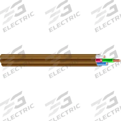 SOUTHWIRE Thermostat Wire: 18 AWG Conductor Size, 4 Conductors, 250 ft Overall Lg - Nonplenum-Rated Thermostat Wires