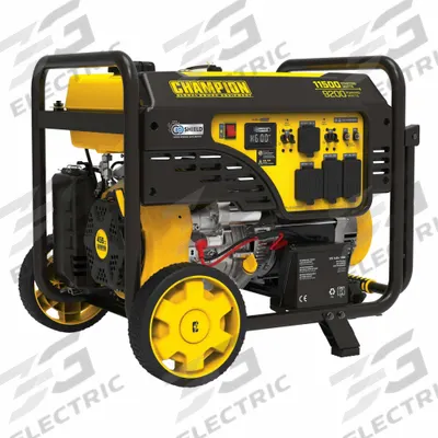 CHAMPION POWER EQUIPMENT Portable Generator: Conventional, Gasoline, 9,200 W Running - Conventional Generators
