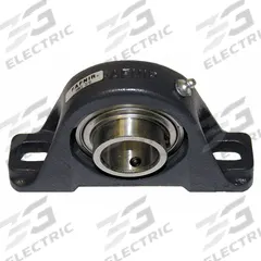 TIMKEN Pillow Block Bearing: 1 15/16 in Bore, Cast Iron, Set Screws, 2 11/64 in Shaft Ht (MPN YAK 1-15/16 SGT). Key specifications — Brand: TIMKEN; Mounting Bolt Size: 5/8 in; System of Measurement: Inch.