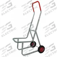 DAYTON Furniture Hand Truck: 240 lb, For 16 Chairs, Flow-Back, Gray, 8 in Wheel Dia., Tread on Core (MPN 30F010). Key specifications — Color: Gray; Brand: DAYTON.