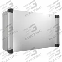 RITTAL Control Cabinet: 19.7 in Overall Ht, 19.7 in Overall Wd, 8.3 in Overall Dp, 1/12 (MPN 6320450). Key specifications — Brand: RITTAL; Mounting Type: 130 mm Support Arm Connection.
