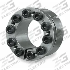 TSUBAKI Keyless Bushing: Flanged, For 1 1/2 in Shaft Dia, 2 9/16 in OD, 1.26 in Wd, Carbon Steel (MPN PL1HKE). Key specifications — System of Measurement: Inch; Keyless Bushing Type: Multi-Screw Locking Assembly; Flange Type: Flanged; Brand: TSUBAKI.