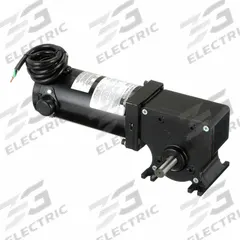 DAYTON DC Gearmotor: Right Angle, 12V DC, TENV, 20 RPM, 280 in-lb Max Torque, 82:1, 10.4 A, CW/CCW (MPN 5LAF4). Key specifications — Motor Type: Permanent Magnet DC; Brand: DAYTON; Full Load Current: 10.4 A.