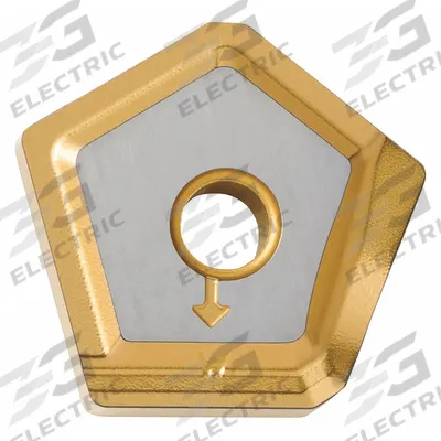 KYOCERA Pentagon Milling Insert: PNEG1106XNERWPR1525 - Pentagon (P) Indexable Milling Inserts