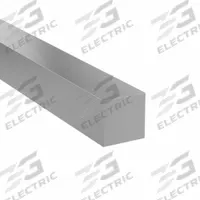Alloy Steel Square Bar: 0.1875 in Thick, ±0.001 in, 3/16 in x 36 in Nominal Size (WxL), Hot Rolled (MPN 19354_36_0). Key specifications — Brand: APPROVED VENDOR; Heat Treatable: Heat Treatable; Thickness Tolerance: ±0.001 in; Certifications Included: Material Certificate with Lot Number.