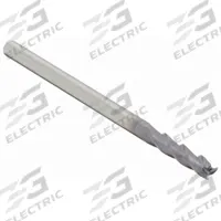 WIDIA HANITA Square End Mill: Carbide, TiAlN Coated, 3 Flute, 3/16" Mill Dia, 1" LOC, 4" OAL (MPN I3S0188T100X)