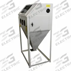 ALC Abrasive Blast Cabinet: Siphon Feed, 36 in W x 24 in D Work Area, 15 cfm (MPN 40403). Key specifications — attr952399: ALC; attr978098: Nozzle; attr978092: Top Door; attr978085: 15 cfm @ 80 psi.