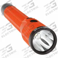 NIGHTSTICK Rechargeable Flashlight: Rechargeable, 1,100 lm, 4.25 hr Run Time at Max. Brightness, Red (MPN NSR-9920XL). Key specifications — Charger Style Included: AC/DC Cords with Charger; Brand: NIGHTSTICK; Battery Requirements - Broad: Includes Rechargeable.