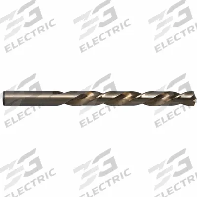 CHICAGO-LATROBE Jobber Length Drill Bit: 13/64", 135° Split Point, Straw/Bronze Cobalt - Left-Hand Cobalt Jobber-Length Drill Bits