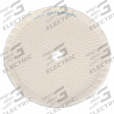 APPROVED VENDOR Buffing Wheel: Cotton, Spiral Sewn, 10 in Dia - Intermediate Buffing & Polishing Wheels for Flat Surfaces