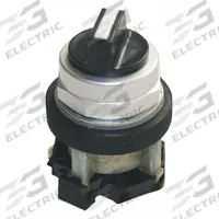 EATON Selector Switch: 30 mm Panel Mounting Size, 2 Positions, Short Lever, 1NO, Metallic (MPN HT8JAH3AA5). Key specifications — AC Contact Rating: 10 A @ 600 V; Action: Maintained/Maintained; Cam: 3A; DC Contact Rating: 5 A @ 250 V; Hazardous Location Specification: Not Rated; Operator Head Material: Polymer; Operator Head Type: Short-Handled Knob; Operator Illumination: Non-Illuminated.
