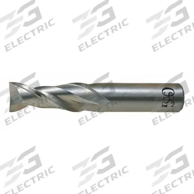 OSG Square End Mill: Carbide, 2 Flute, 9/32" Mill Dia, 13/16" LOC, 2-1/2" OAL (MPN 20222100) - Carbide Square End Mills for Aluminum