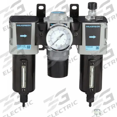 WILKERSON Filter/Regulator/Lubricator: 3/8 in NPT, 68 cfm, 250 psi Max Op Pressure - Wilkerson Filter, Regulator & Lubricators (FRLs)