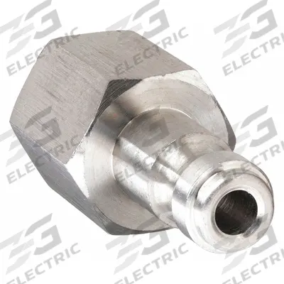 SPEEDAIRE Quick Connect Hose Coupling: 1/4 in Body Size, 1/2 in Hose Fitting Size - Tru-Flate Automotive Stainless Steel Quick-Connect Air Coupling Plugs