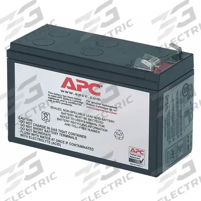 APC BY SCHNEIDER Replacement Battery: 120 V DC Volt - Replacement UPS Batteries