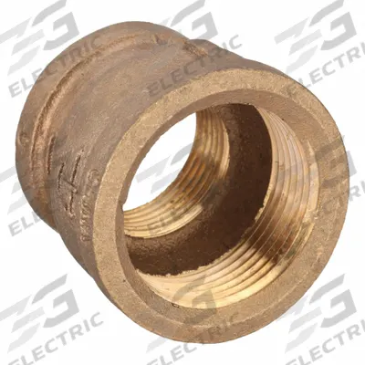 APPROVED VENDOR Metal Pipe Straight: Straight, 1 1/4 in x 1 in, Class 125, None Brass - Threaded Low-Pressure Pipe Fittings for Potable Water