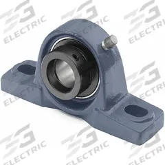 TRITAN Pillow Block Bearing: 3/4 in Bore, Cast Iron, Eccentric Collar, 1 19/64 in Shaft Ht (MPN HCP204-12). Key specifications — Brand: TRITAN; Mounting Bolt Size: M10; Standards: ISO; System of Measurement: Inch.
