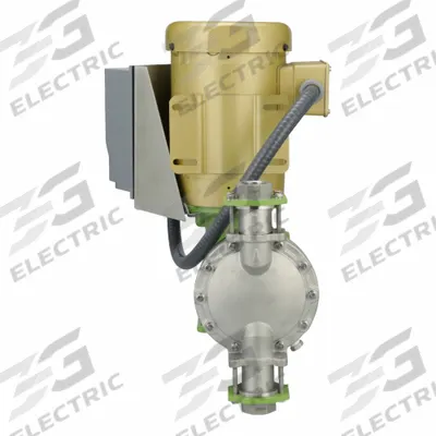 GREENLINE Chemical Metering Pump: Electric Motor, 115/230V AC, 1 hp HP, PVDF Head - Heavy-Duty Motor-Driven Diaphragm Metering Pumps