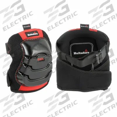 HULTAFORS TOOLS Knee Pad: Universal, 2 Straps, Buckle - Stabilizing Knee Pads