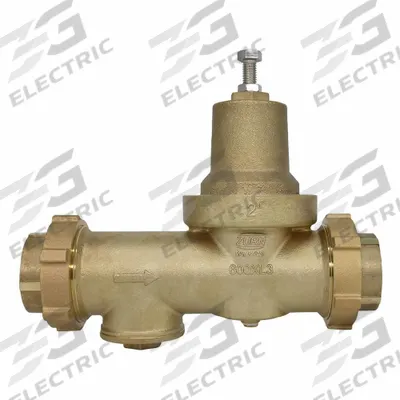 WILKINS Pressure Reducing Valve: Solder x Solder, 2 in Pipe Size, Brass - Standard Capacity Water Pressure Regulators