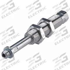 SMC Vacuum Buffer: ZP, Non-Rotating, M8x1.25 Male, 1/8 in NPT Female, 10 mm Stroke Lg (MPN ZPB3K10-N01). Key specifications — attr113913: ZPB3K10-N01; attr113924: A14; attr1049006: M8x1.25 Male; attr1049005: 1/8 in NPT Female.