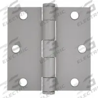 APPROVED VENDOR Butt Hinge: Steel, Full Mortise, 1 1/2 in Leaf Wd (MPN 4PA28). Key specifications — Removable Pin: Yes; Bearing Type: Plain; Material: Steel.