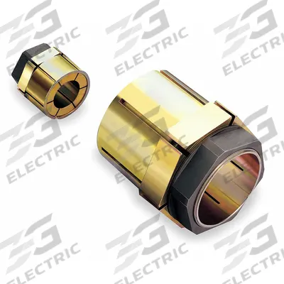 FENNER DRIVES Keyless Bushing: For 7/8 in Shaft Dia, 1 3/4 in OD - Single-Nut Locking Assembly Keyless Bushings