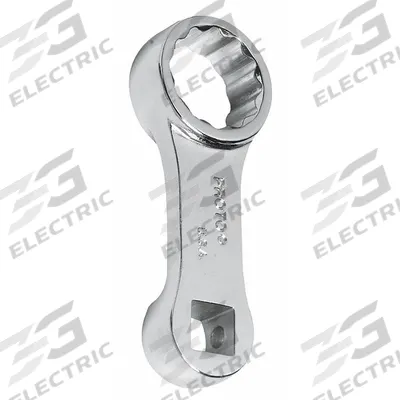PROTO Interchangeable Torque Wrench Head: Alloy Steel, Chrome, 3/8 in Drive Size - SAE Box End Torque Adapters